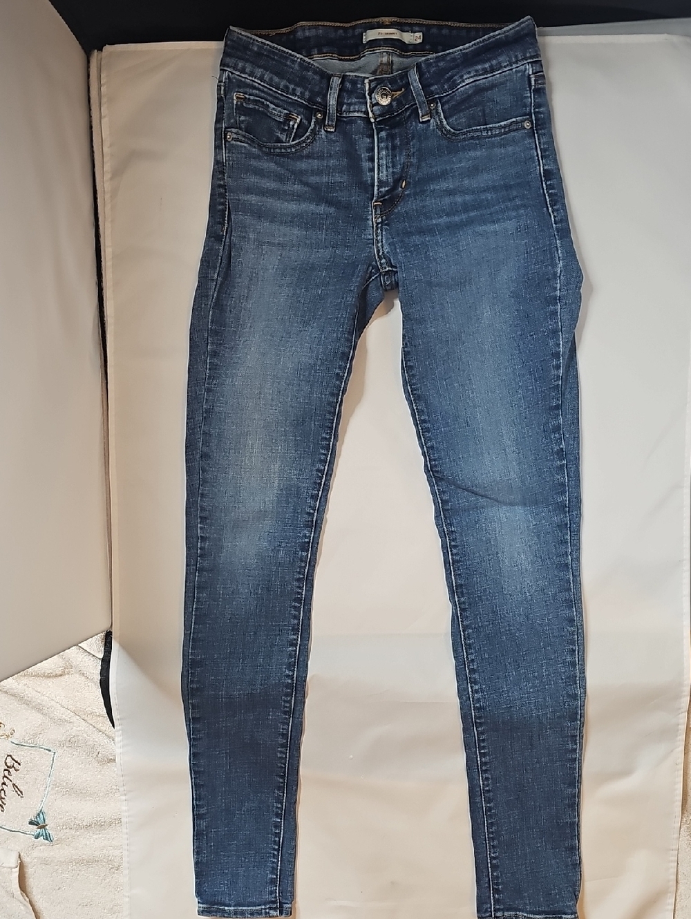 Levi's Midwash Blue Skinny Jeans